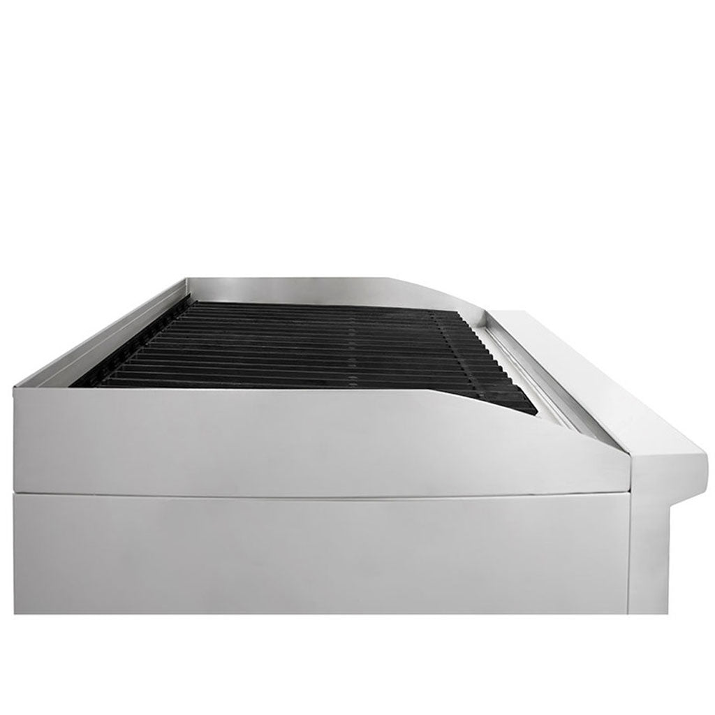 Perillas de control en asador radiante Drago AG-2R (dos zonas)