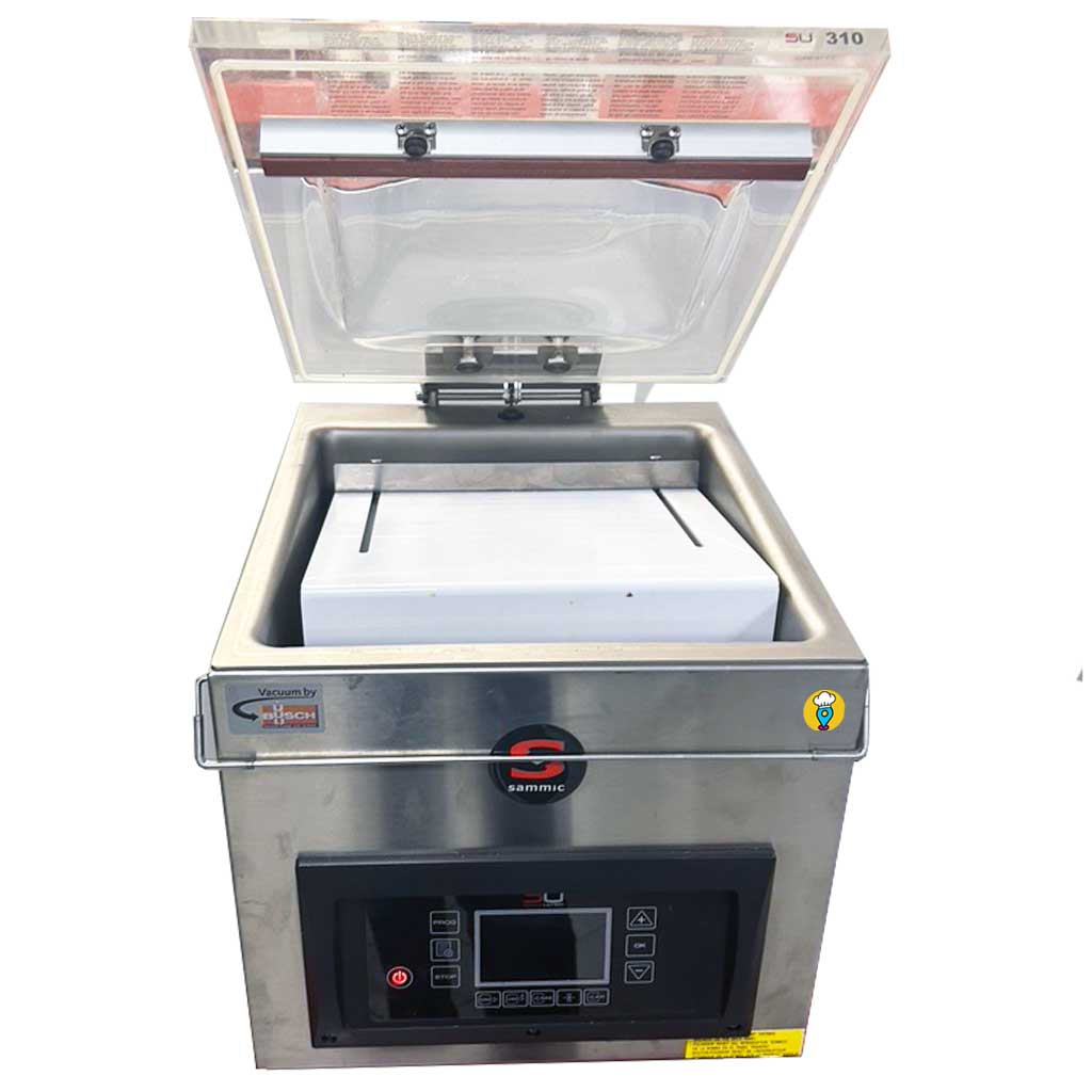 Empacadora Industrial al Vacío por Ulta-Sensor Barra 32cms Bomba Busch 10 m³/h Sammic - SU-310