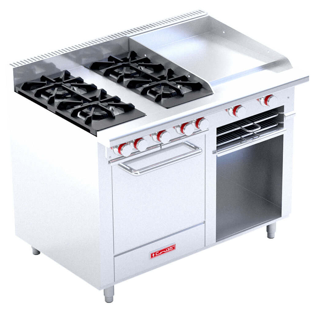 Estufa industrial Coriat Minichef de piso Master vista frontal