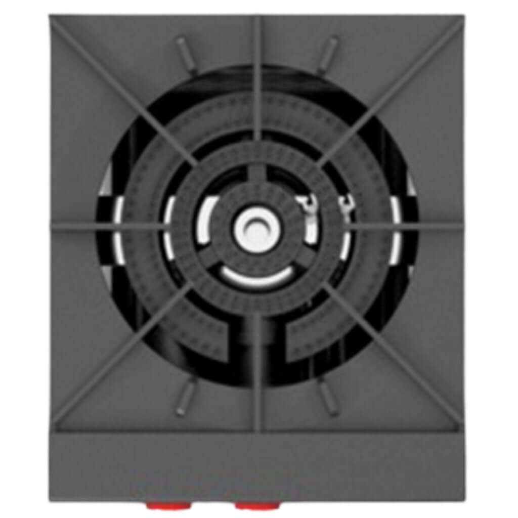 Estufón a gas Coriat EC-1T Master con quemador de alta potencia 70,000 BTU/h, cocción rápida en negocio