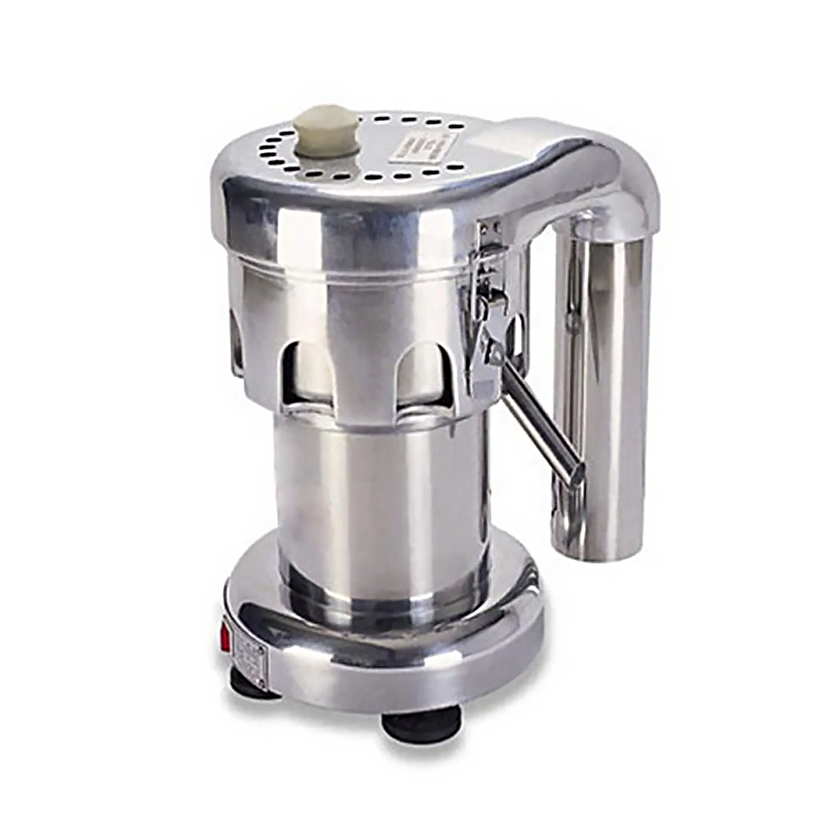 Extractor de jugos profesional MIGSA JE5 de aluminio anodizado, con expulsión automática de bagazo