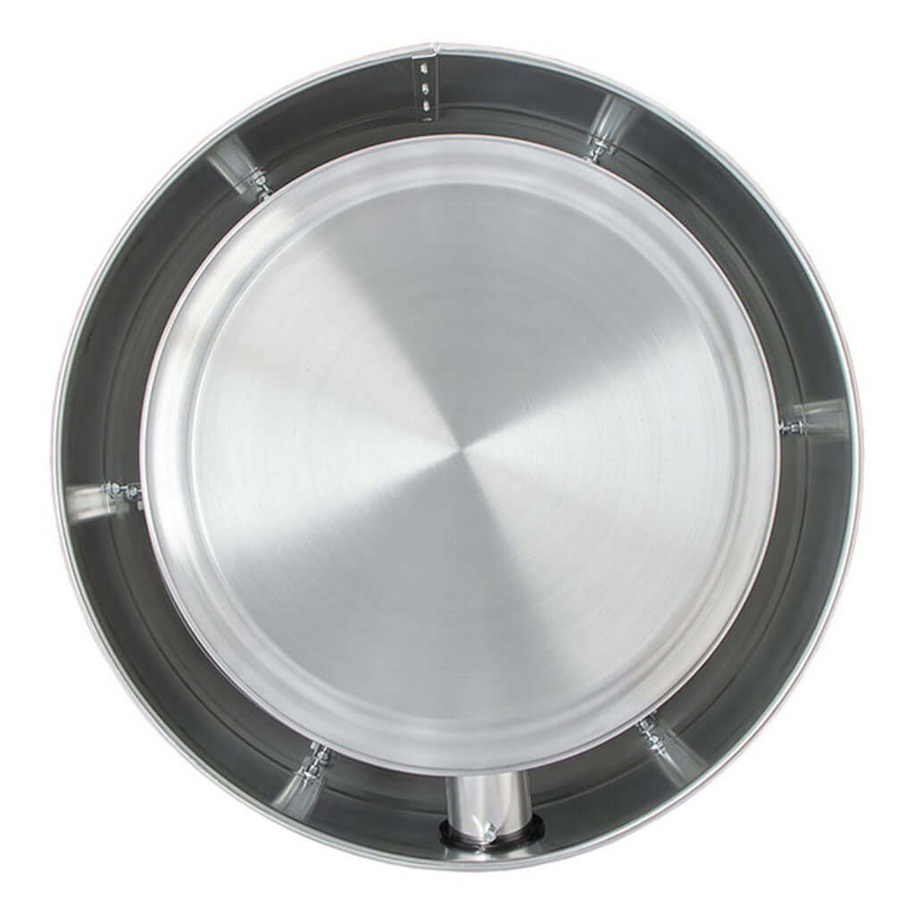 Ventilador extractor tipo hongo Drago ED-10-NV-01 acero inoxidable