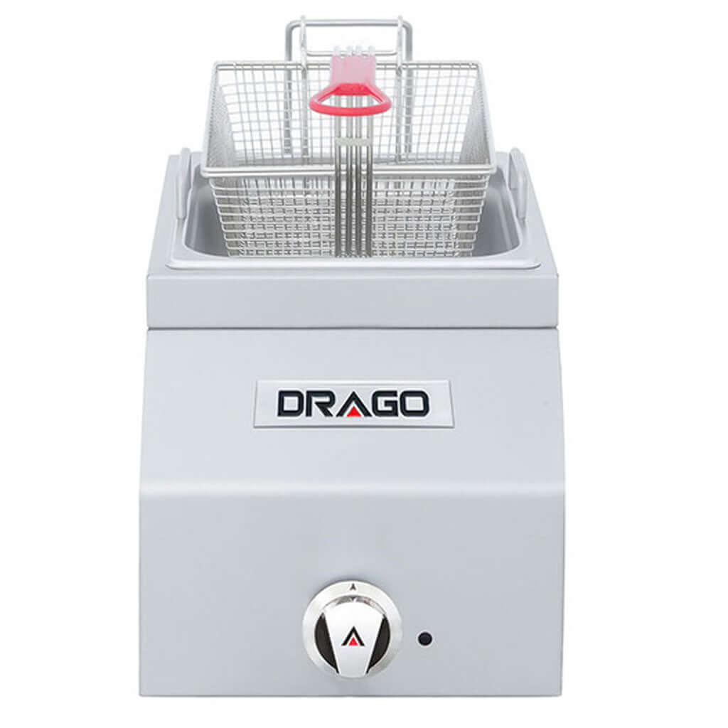 Freidora industrial de gas Drago FG-5 de 5 litros vista frontal