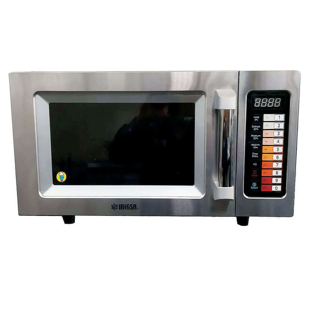Horno de Microondas Industrial Migsa MC09D | Potencia de 1000W y Acero Inoxidable