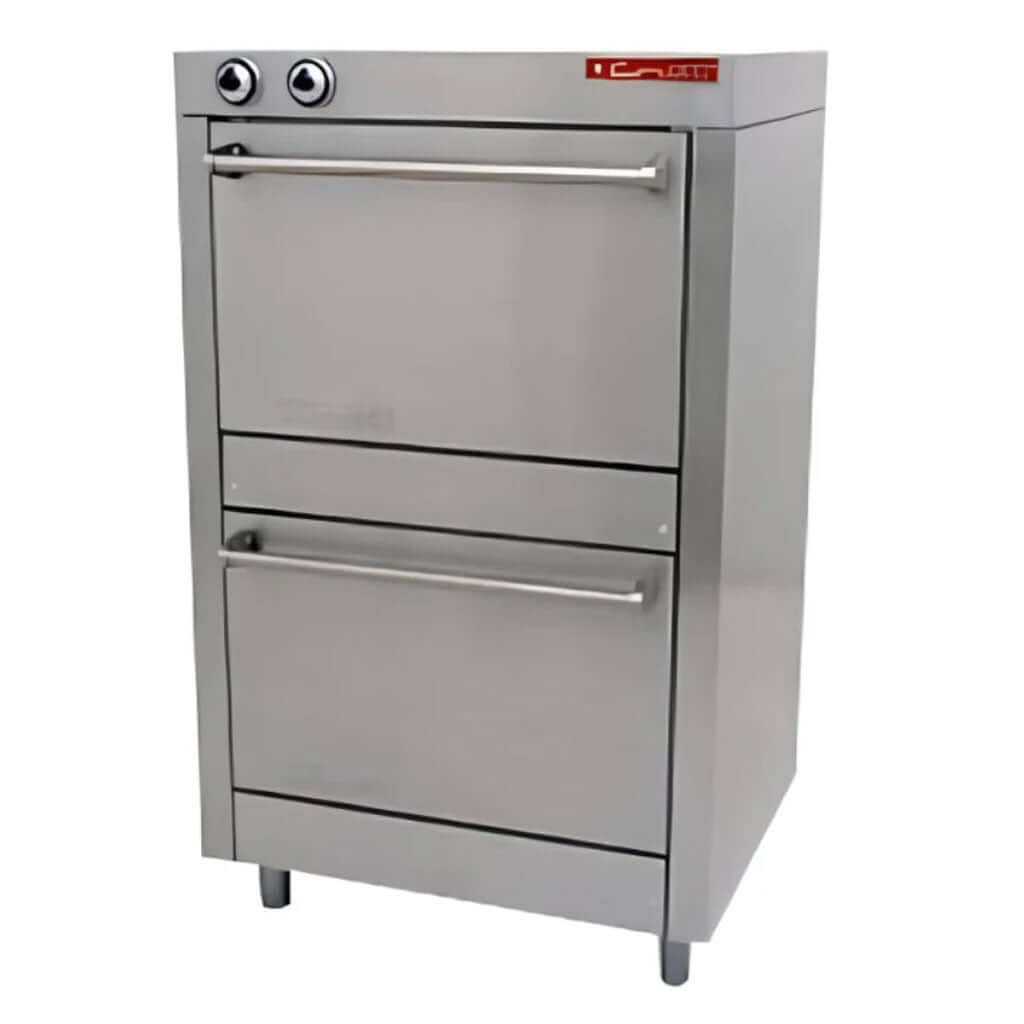 Horno eléctrico Coriat HC-35-D-E doble compartimento en acero inoxidable