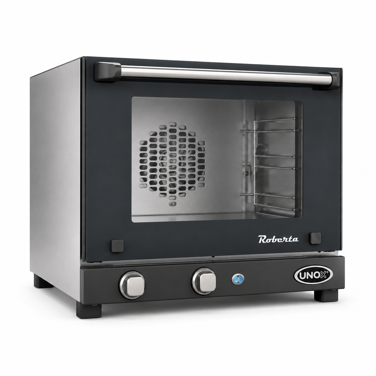 Horno profesional Unox Roberta para sobremesa vista en ángulo