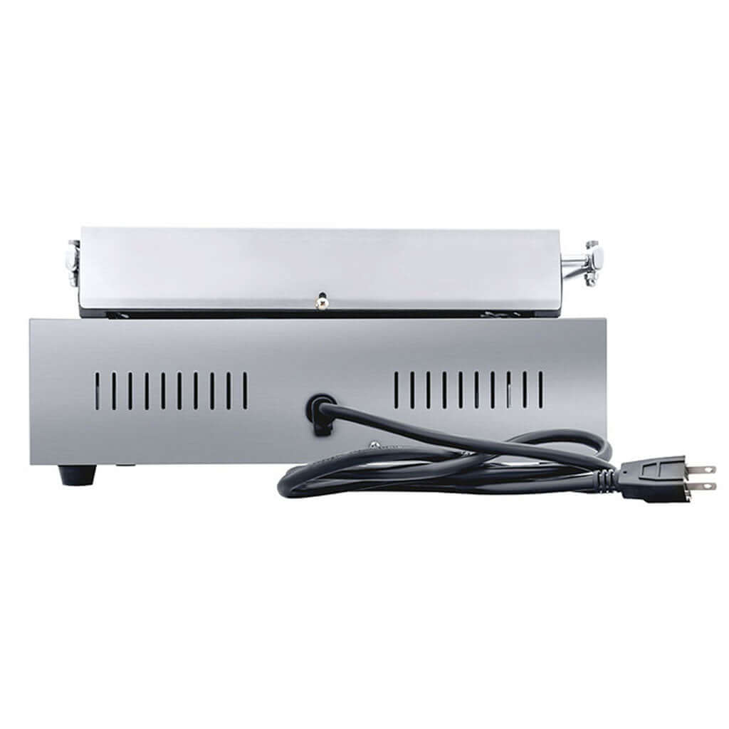 Paninera Drago GH-811E vista lateral con estructura de acero inoxidable