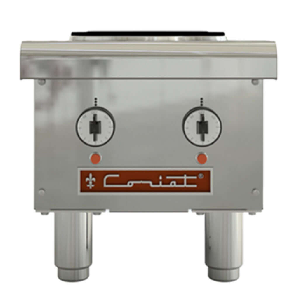 Parrilla eléctrica 2 quemadores Coriat PCV-2-E Master vista frontal