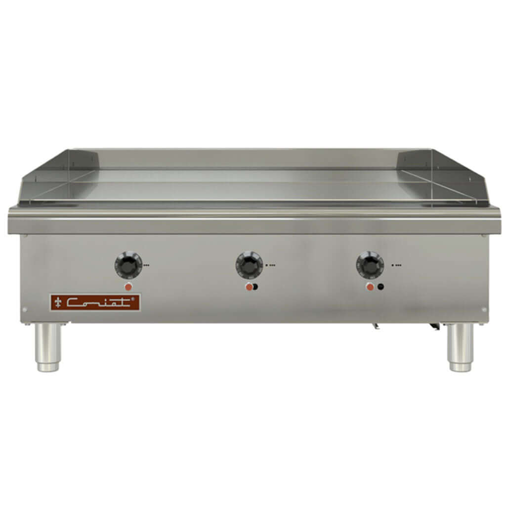Plancha eléctrica Coriat CV-3-E Master de 3 quemadores vista frontal