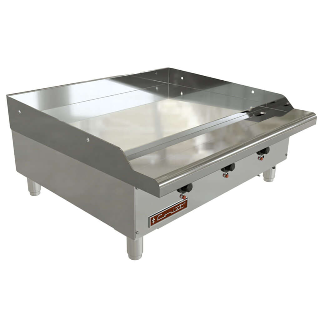 Superficie de cocción de la plancha eléctrica industrial Coriat CV-3-E Master