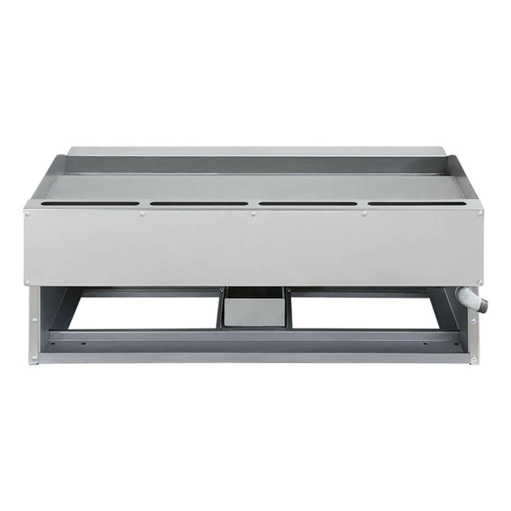 Controles y quemadores de la plancha industrial Drago PG-3 Slim