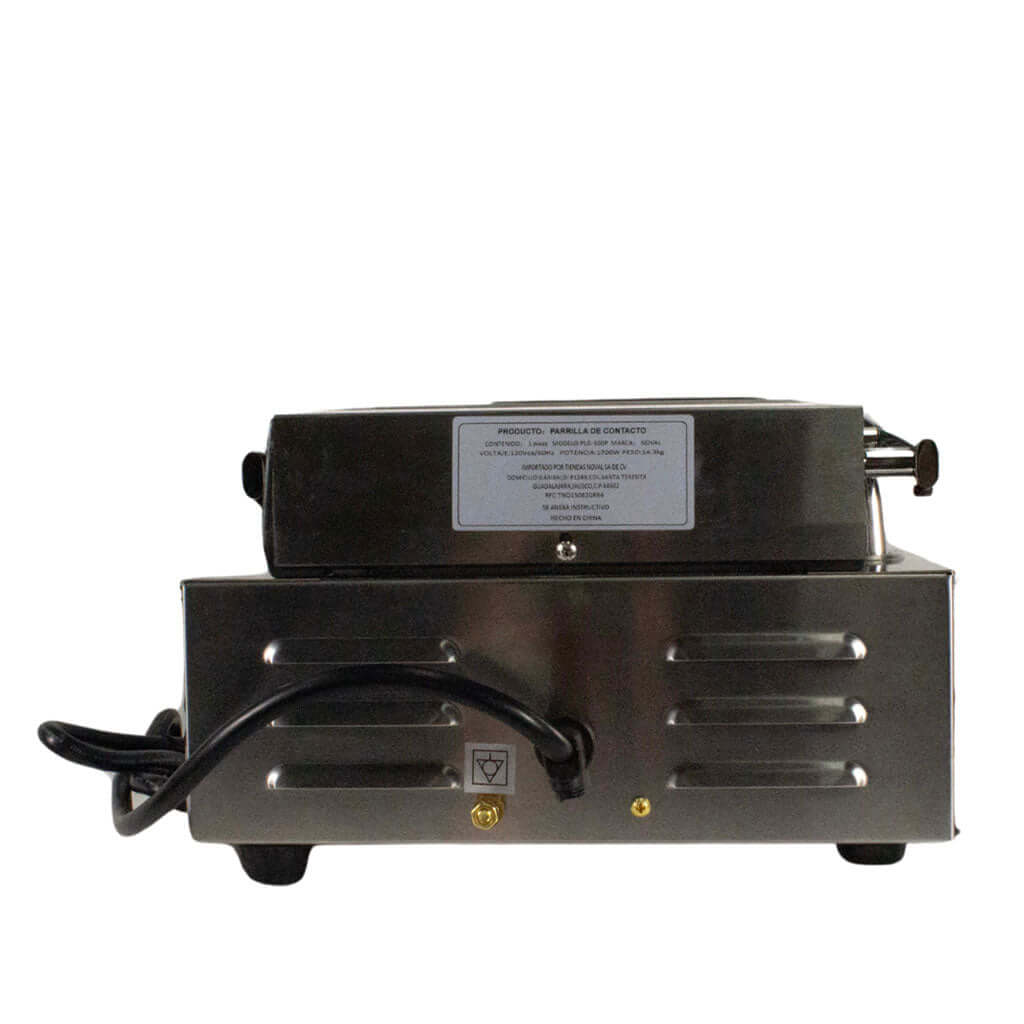 plancha-para-panini-noval-PLG-300M-vista-trasera
