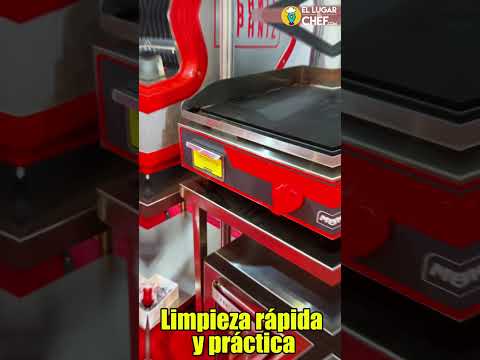 Video de la plancha para cocinar de acero inoxidable Metalcubas CBG1000 PRO mostrando funcionamiento y detalles técnicos