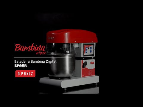 batidora para reposteria gpaniz bambina bp05b video de youtube