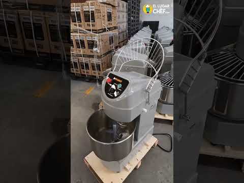 Demostración de amasado con la amasadora de harina Rhino AMASA-30 — mezcla homogénea y potencia profesional.