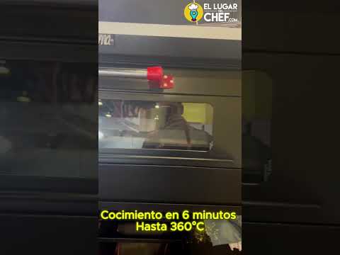 Horno para Pizzas a Gas con Gratinador | Capacidad 2 Charolas 45x65 cm video del equipo