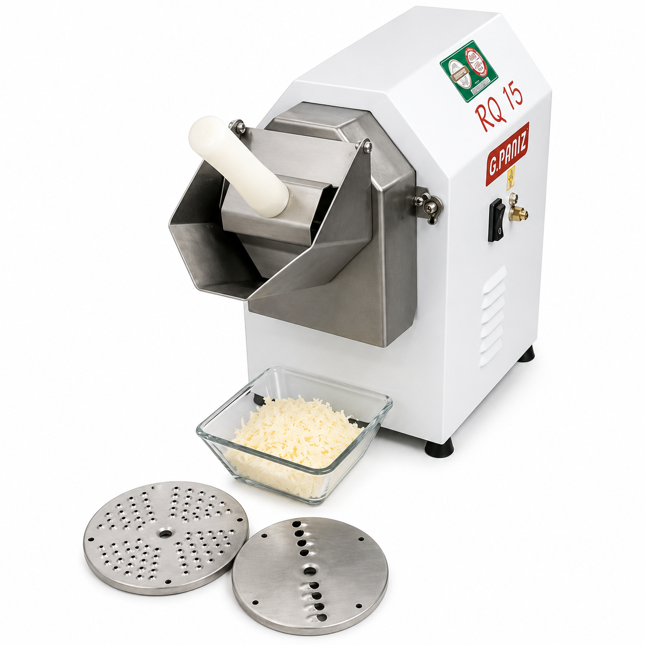 Rallador de queso GPaniz RQ-15 con discos incluidos