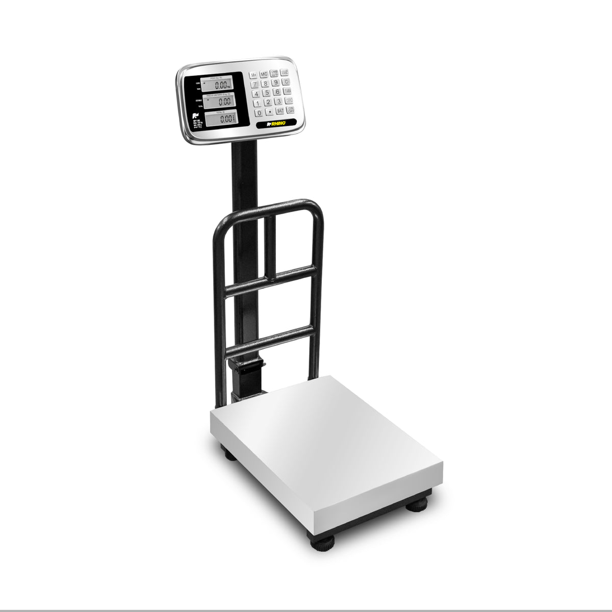 Báscula RHINO BP-100 de plataforma de 100 kg en perspectiva