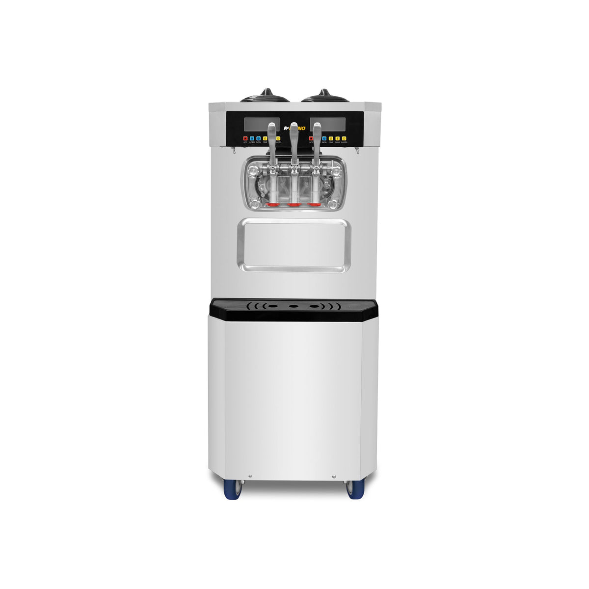 Máquina para helado suave Rhino HELA-3P de doble compresor