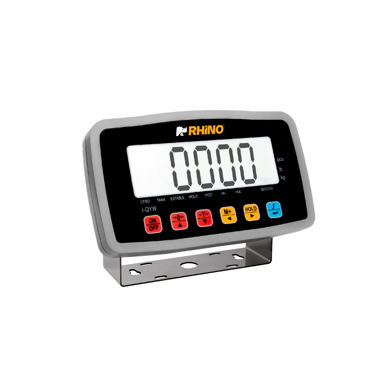 Vista general de indicador RHINO I-QYW inalámbrico con LCD iluminada