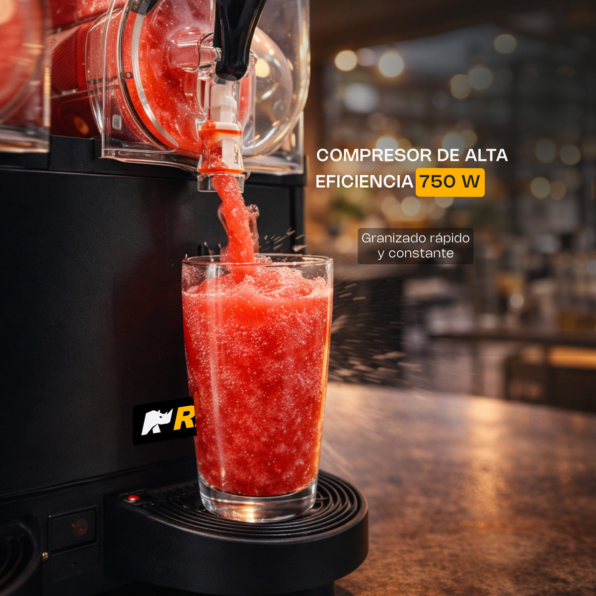Máquina granizadora RHINO MAGRA-2T 2 x 12 litros — imagen oficial 5