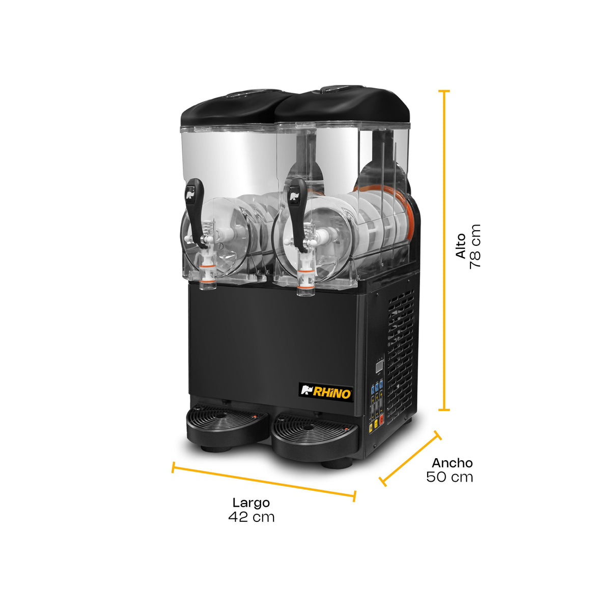 Máquina granizadora RHINO MAGRA-2T – fotografía técnica oficial 10