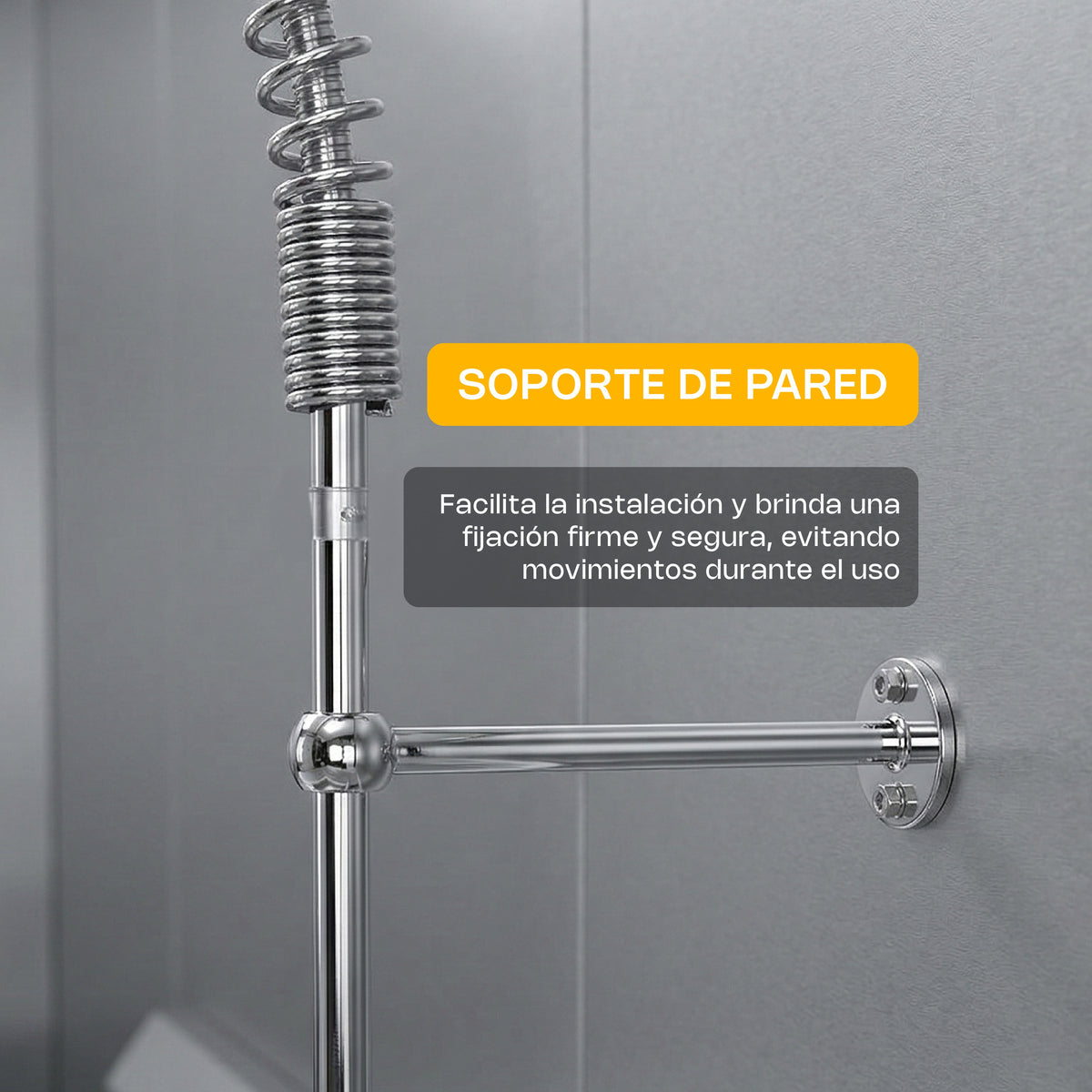 Soporte de pared ajustable de manguera industrial RHINO MAPREC-M2J