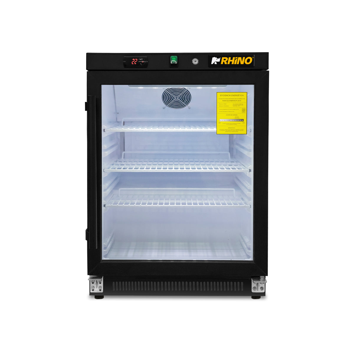 Refrigerador Rhino REVEAB-4C vista oficial 3