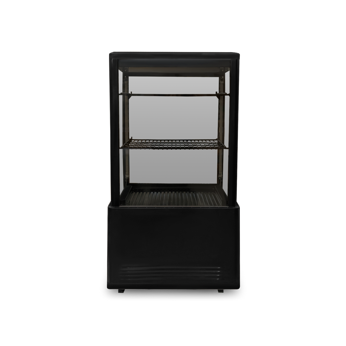 Vitrina refrigerada Rhino VIVEPA-2 de 60 L, vista frontal adicional de su compartimento refrigerado