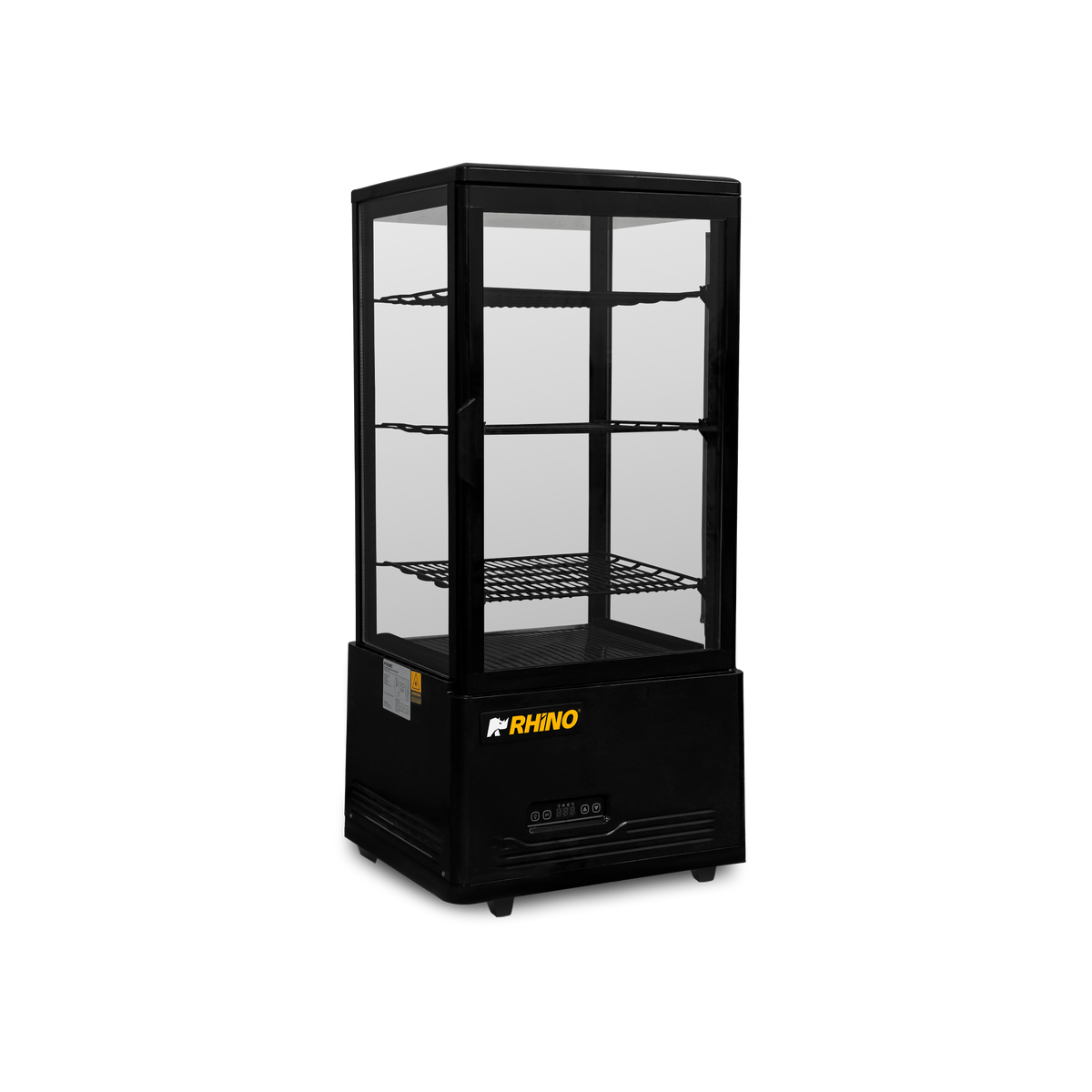 Vitrina refrigerada Rhino VIVEPA-3, vista lateral en perspectiva