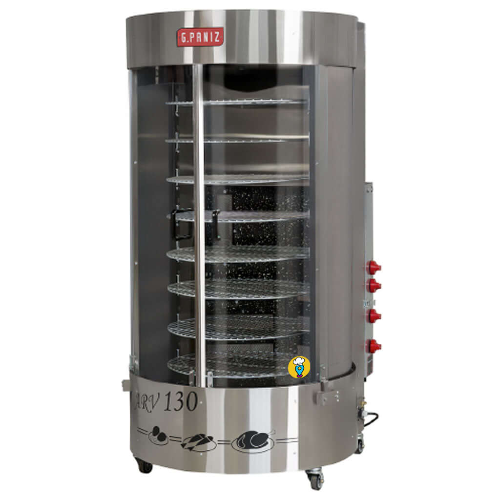 Rosticero de Pollos GPaniz ARV130CQC - Horno Rosticero de Alta Capacidad y Eficiencia Energética