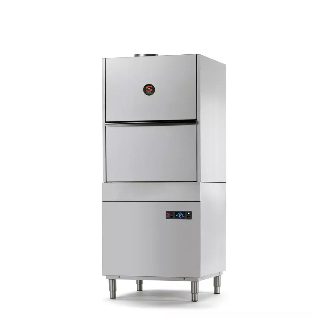 Lavautensilios SAMMIC UX-600C de acero inoxidable para utensilios y perolas, vista frontal