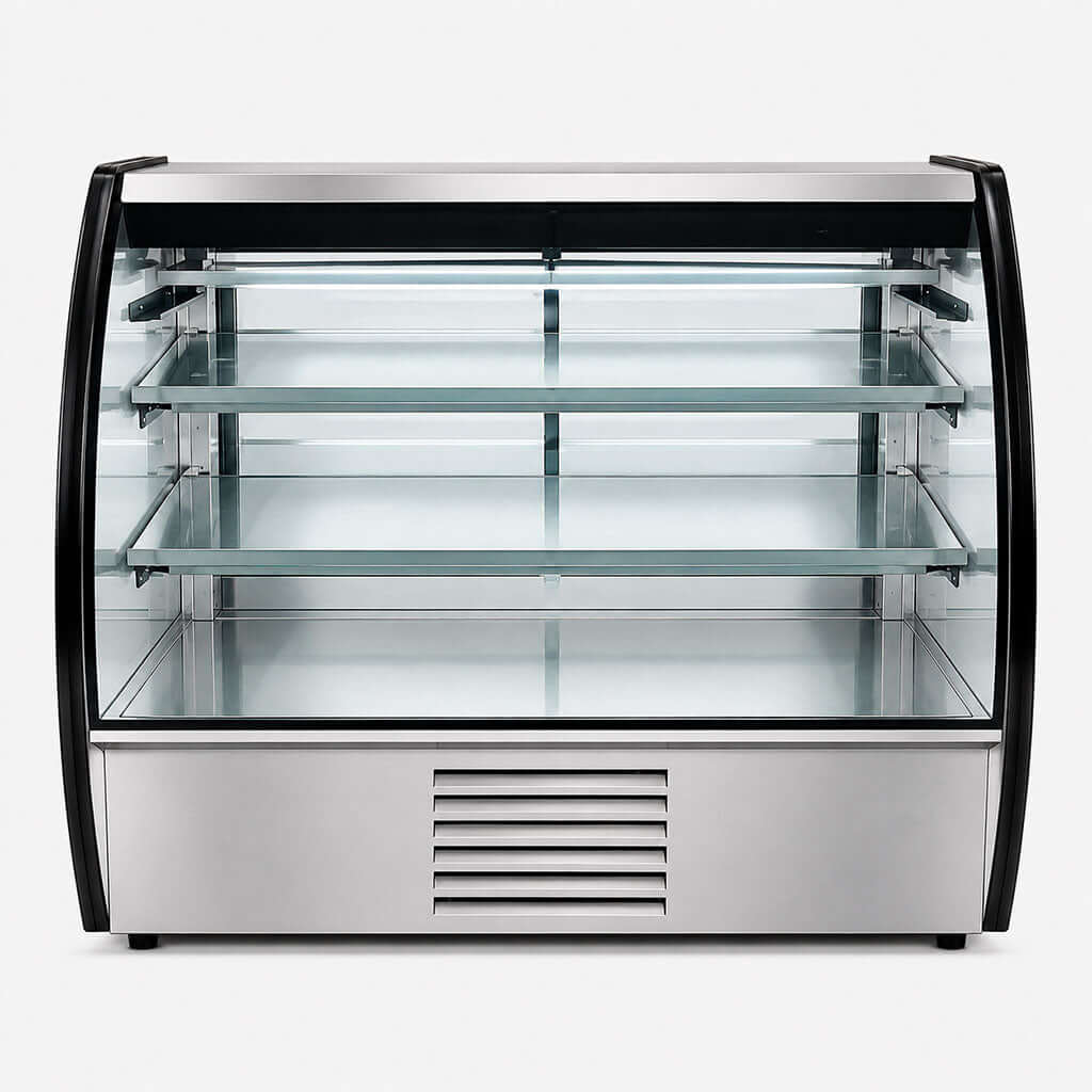 Vitrina mostrador refrigerado Gelum VG-C-180 AI de 24 ft³ para carnes aves y pescados