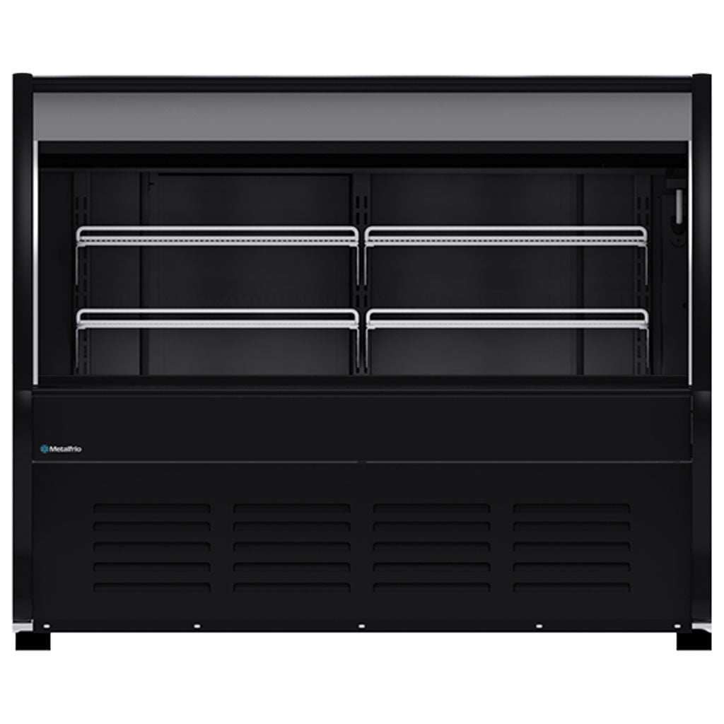 Vitrina refrigerada para postres Metalfrio VCM150 con 4 parrillas ajustables e iluminación LED