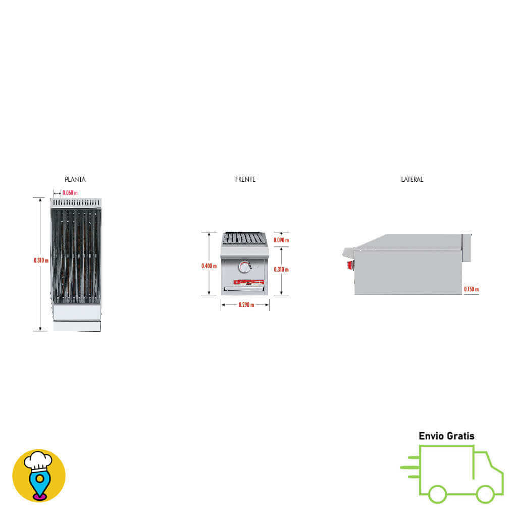 Asador 1 Sección CORIAT - ACV-1 MASTER-Asadores-CORIAT-ElLugarDelChef.com