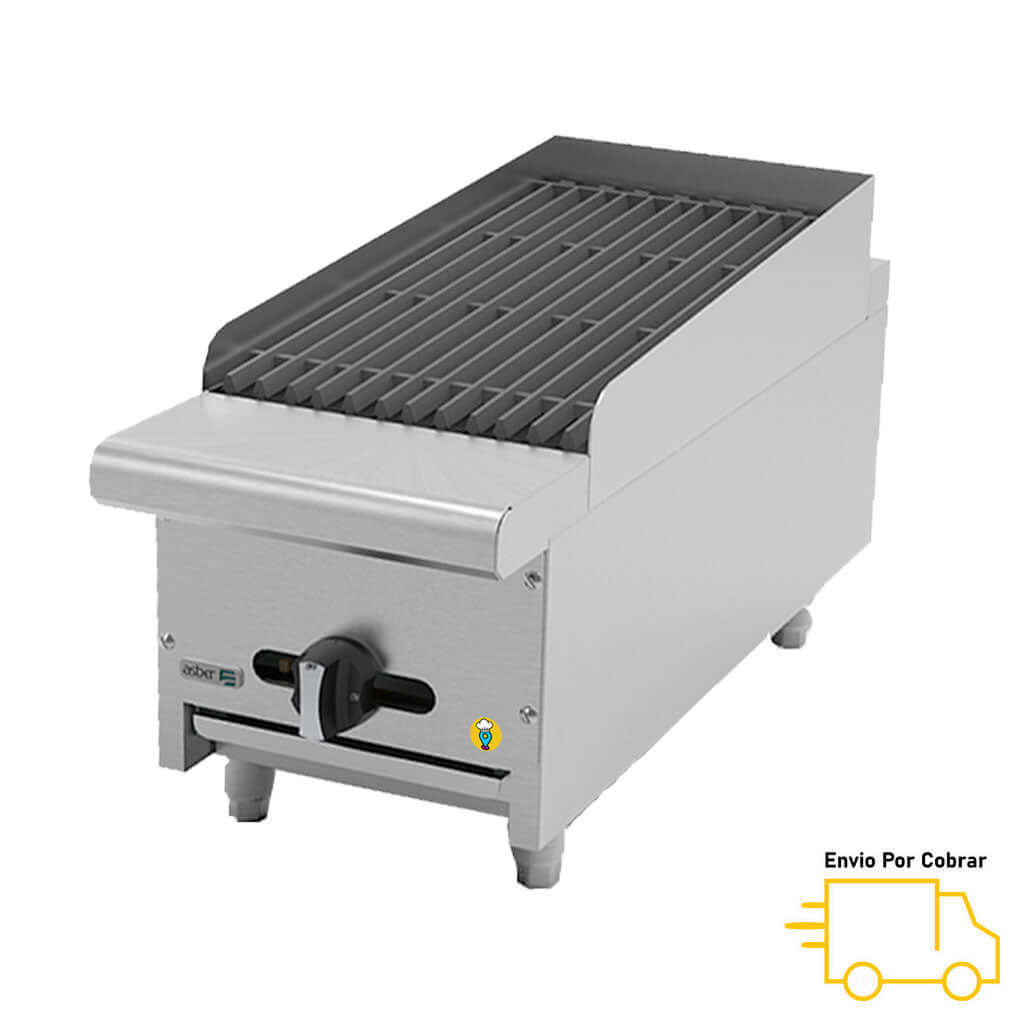 Asador de Gas Piedra Volcánica ASBER - AECRB-12-Asadores-ASBER-ElLugarDelChef.com