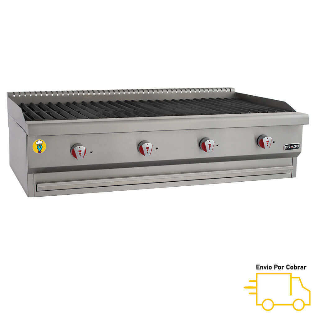 Asador Radiante 4 Secciones DRAGO - AG-4V-R-Asadores-DRAGO-ElLugarDelChef.com