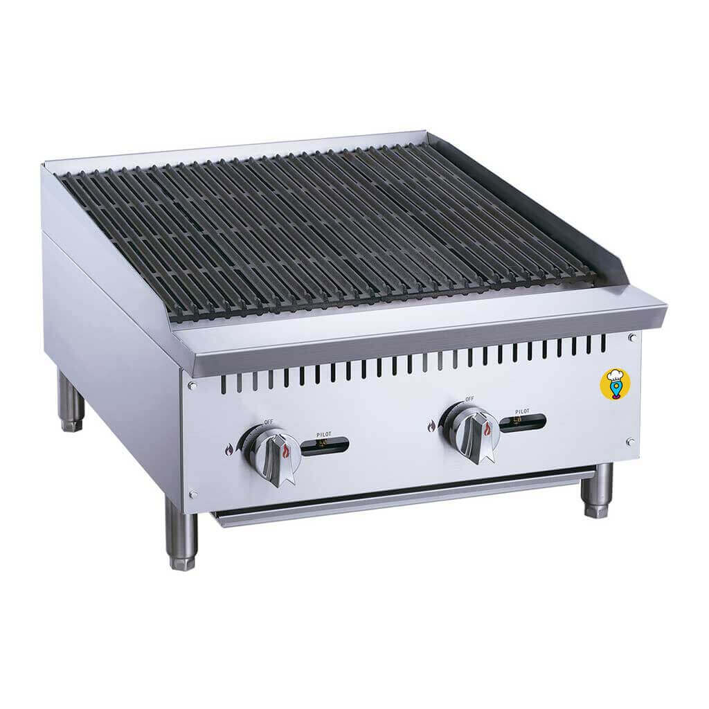 Asador Radiante a Gas 2 Quemadores Migsa RFS-24-MG-Asadores-MIGSA-ElLugarDelChef.com