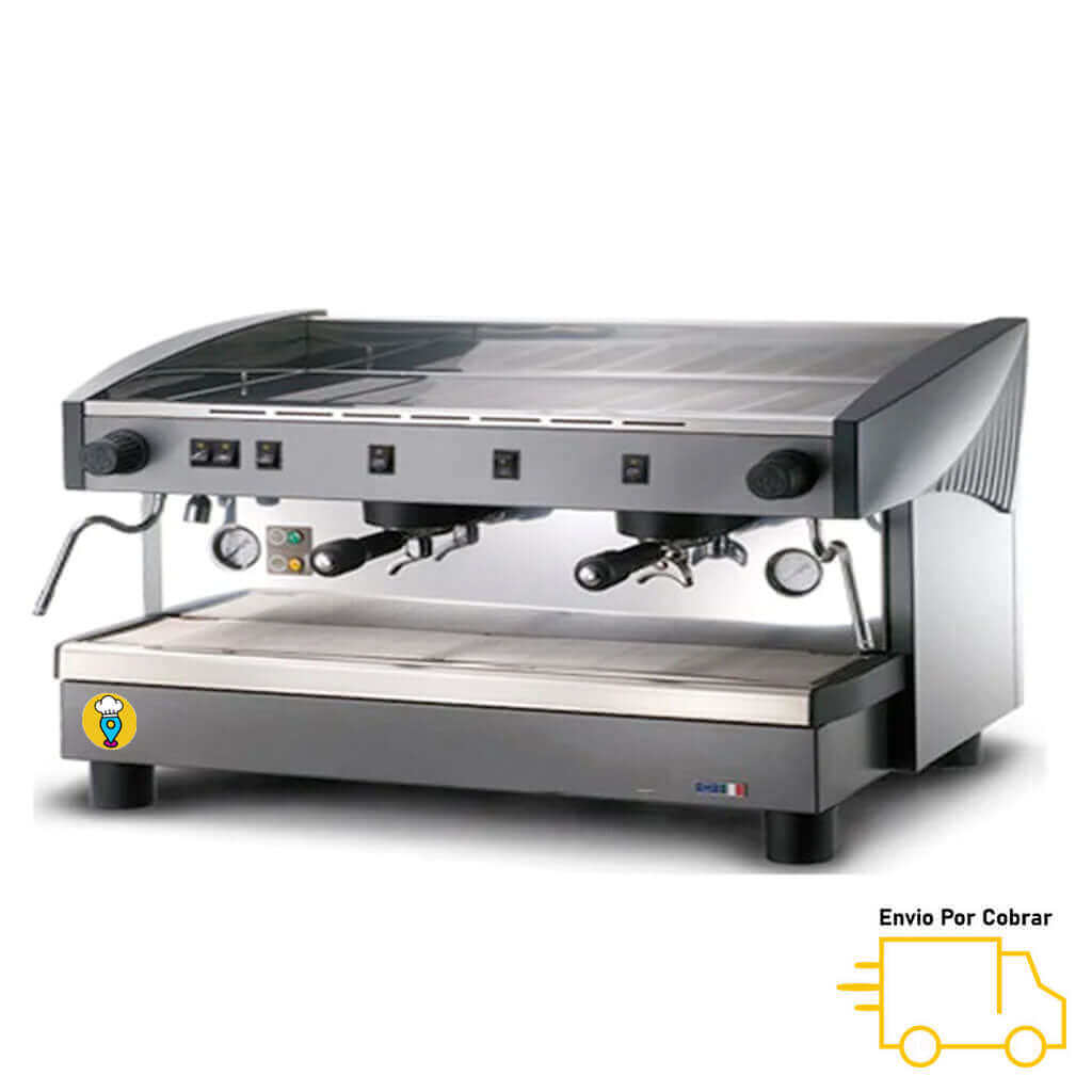 Cafetera Semiautomática de 2 grupos marca BELLINI - MS-100-Cafeteras Barista-BELLINI-ElLugarDelChef.com
