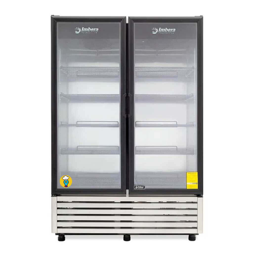 Congelador Acero Inoxidable Imbera VFD-43: Mantén tus productos frescos con estilo y eficiencia-Fábricas de Hielo en Cubo-IMBERA-ElLugarDelChef.com