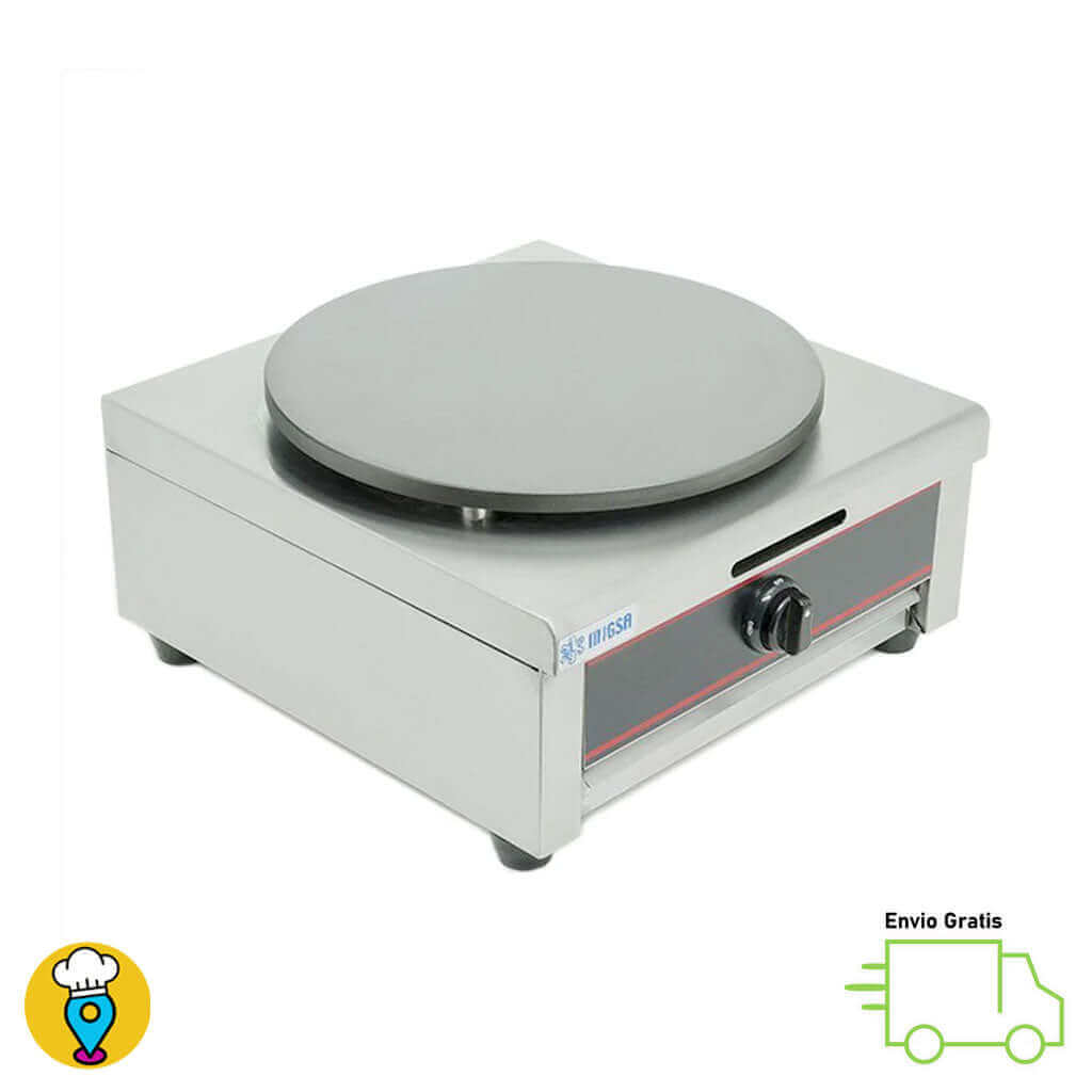 Crepera a Gas MIGSA - GM1-Creperas-MIGSA-ElLugarDelChef.com