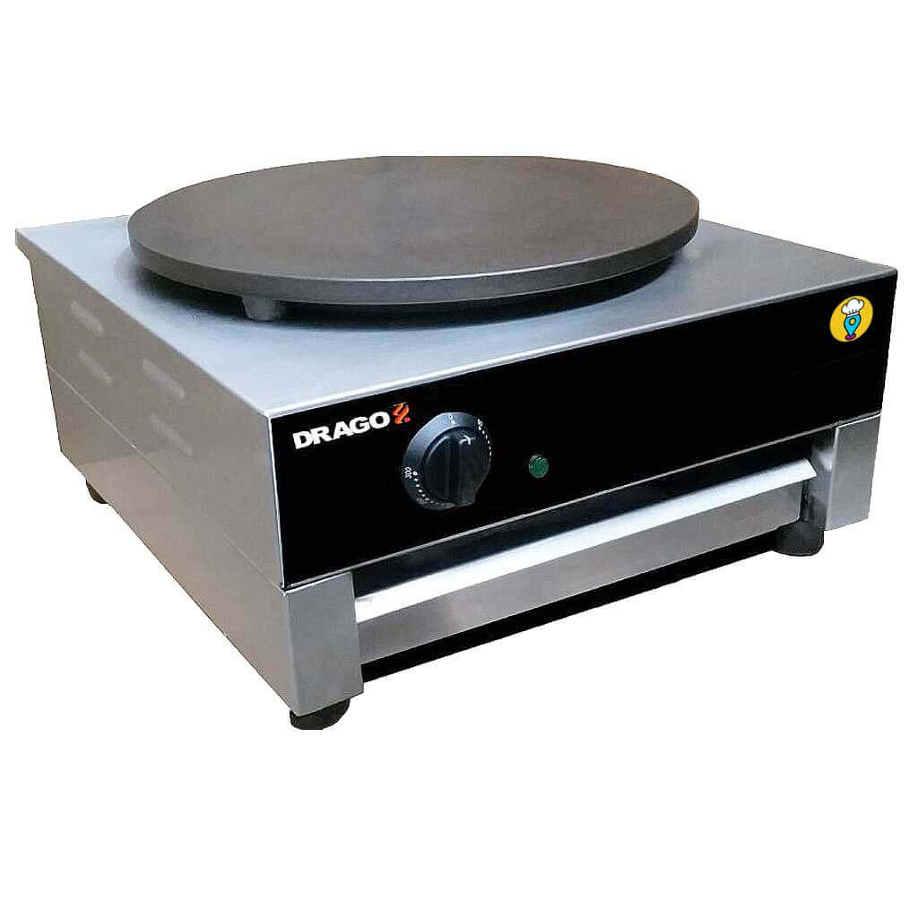 Crepera Eléctrica Drago DE-1-Creperas-DRAGO-ElLugarDelChef.com