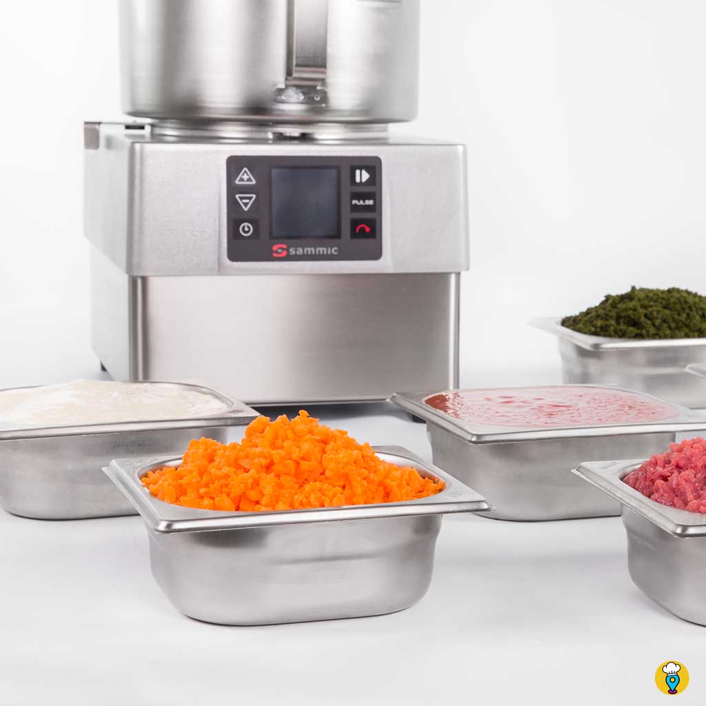 Cutter-emulsionador de alimentos para chefs profesionales Sammic KE-5V-Cutters / Emulsionadores-SAMMIC-ElLugarDelChef.com