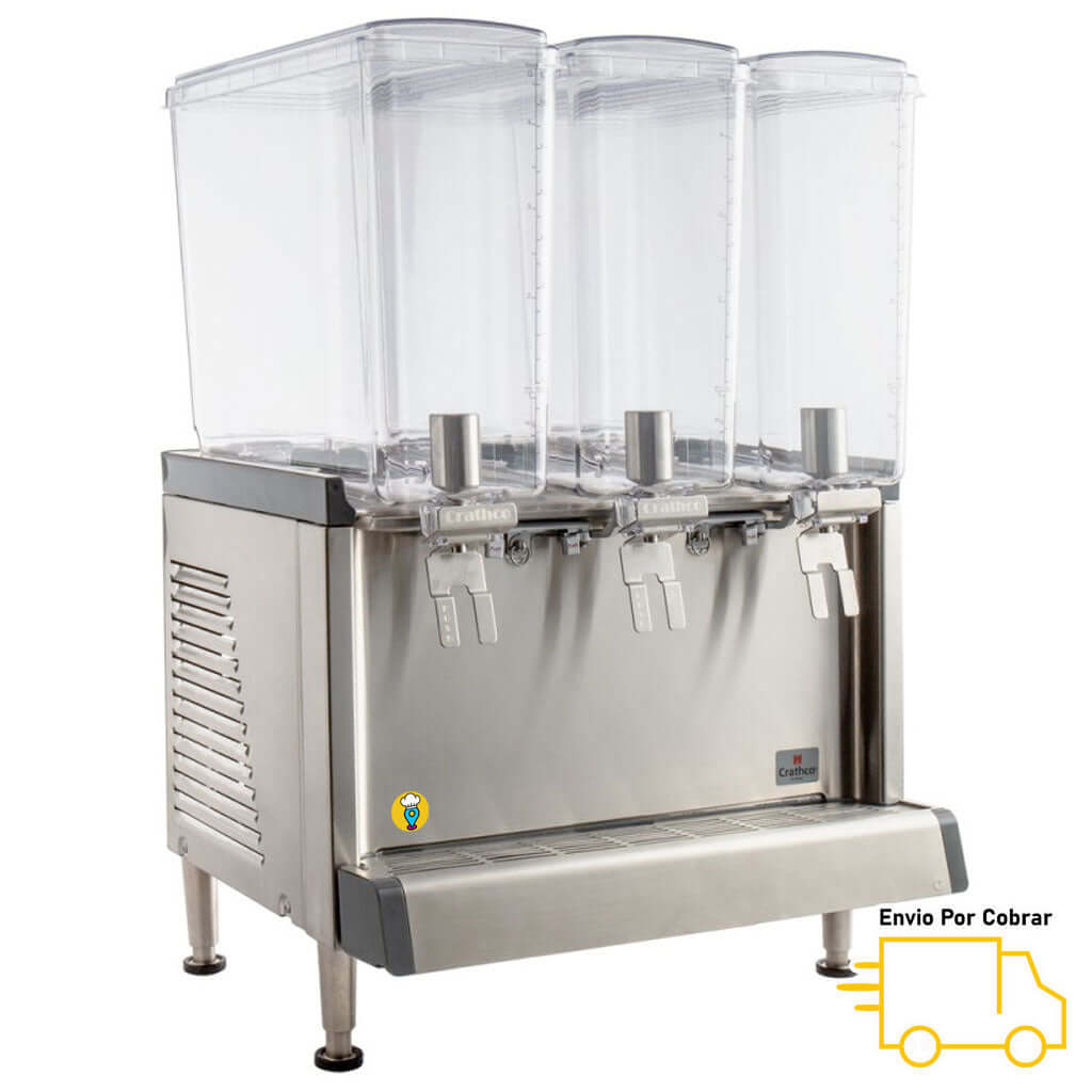 Dispensador de Bebidas FrĂas Simplicity CRATHCO CS3L16-Despachadores de Bebidas-CRATHCO-ElLugarDelChef.com