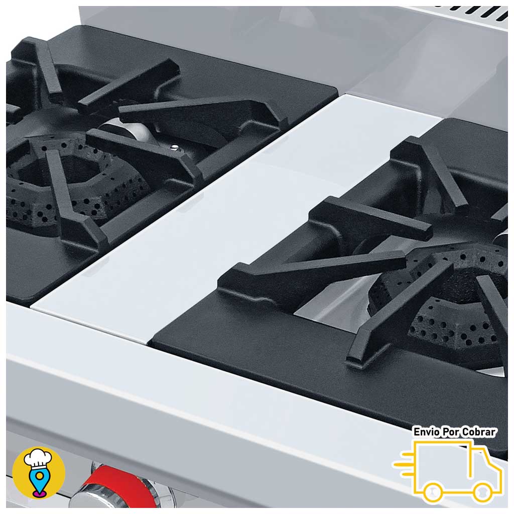 Estufa 2 Parrillas, Plancha, Gratinador y Horno CORIAT - MINICHEF PETIT-Estufas Múltiples-CORIAT-ElLugarDelChef.com