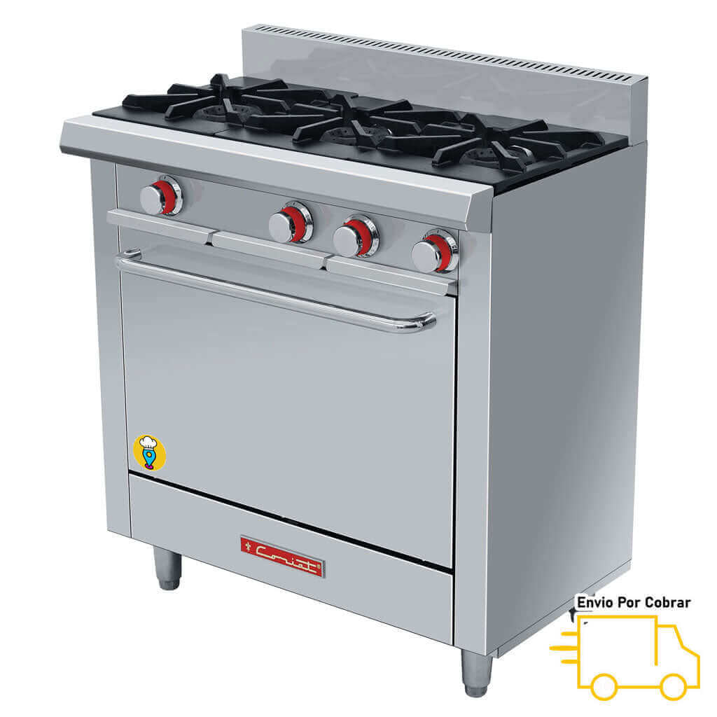 Estufa 3 Parrillas y Horno CORIAT - EC-3-HG PETIT-Estufas con Horno-CORIAT-ElLugarDelChef.com