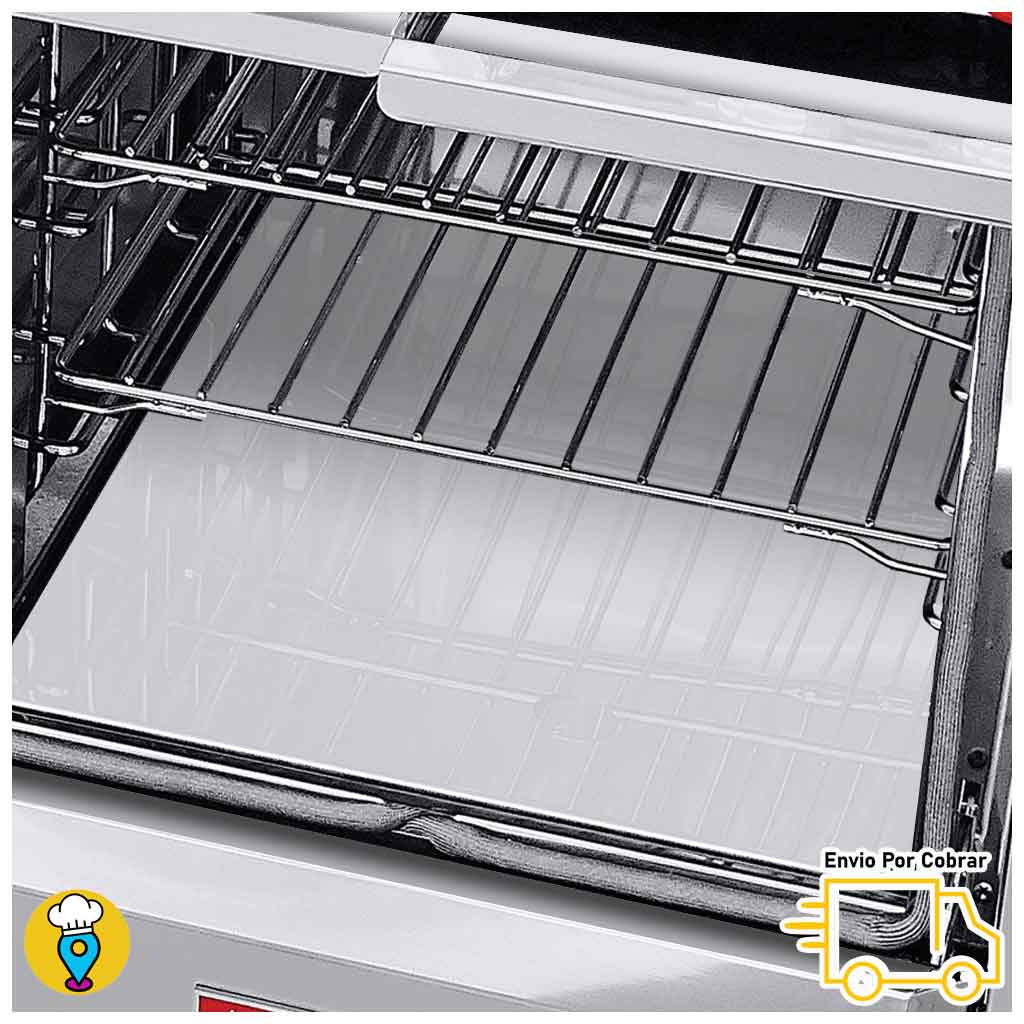 Horno mediano de la estufa Coriat Multichef Piso Master con parrillas niqueladas