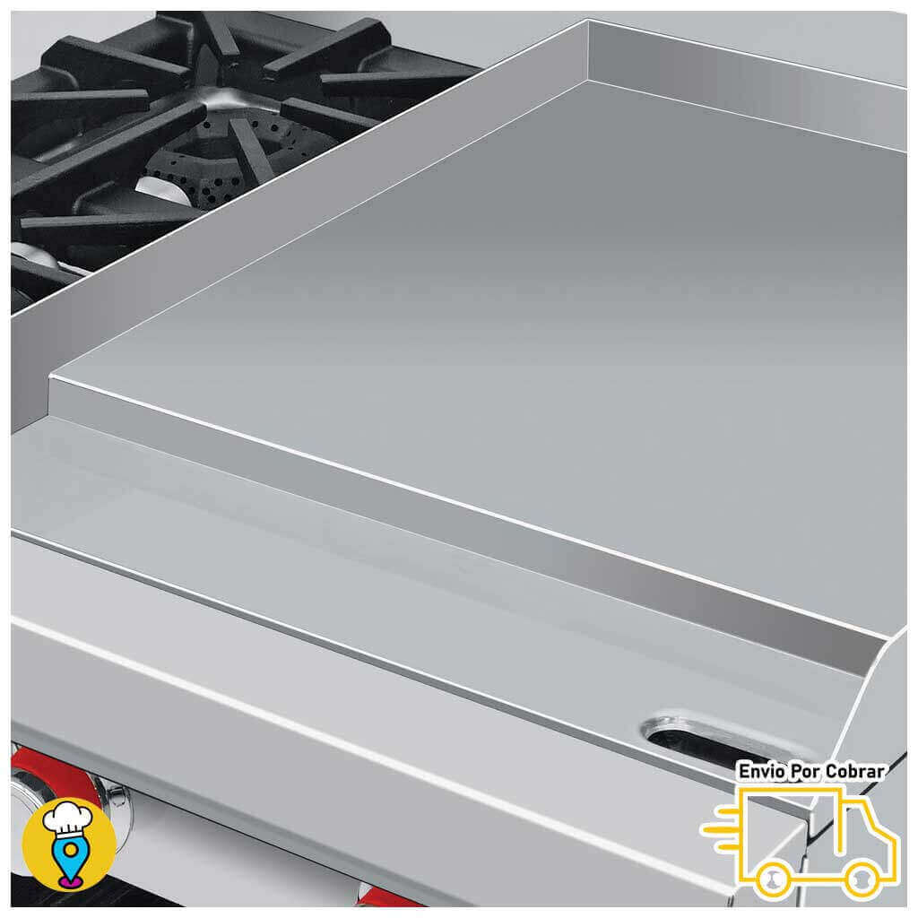 Estufa 4 Parrillas, Plancha, Gratinador y Horno CORIAT - MINICHEF MASTER-Estufas Múltiples-CORIAT-ElLugarDelChef.com