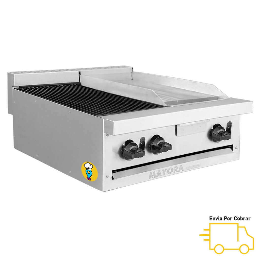 Estufa de Mútlipe de Mesa MAYORA - EM2/1A+1P-Estufas Múltiples de Mesa-INTERNATIONAL-ElLugarDelChef.com