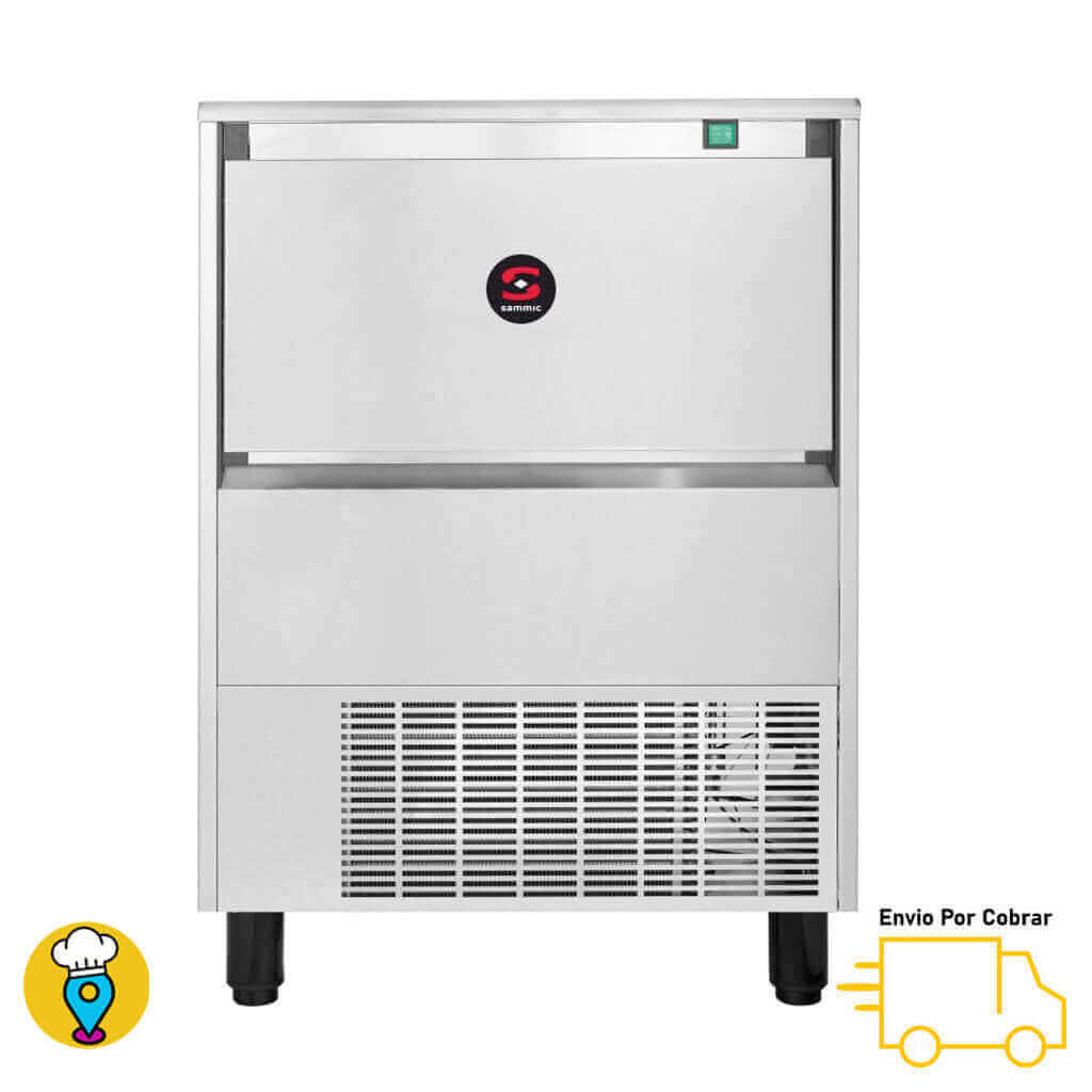 Fábrica de hielo 87Kgs - SAMMIC FD-90PA-Fábricas de Hielo en Cubo-SAMMIC-ElLugarDelChef.com
